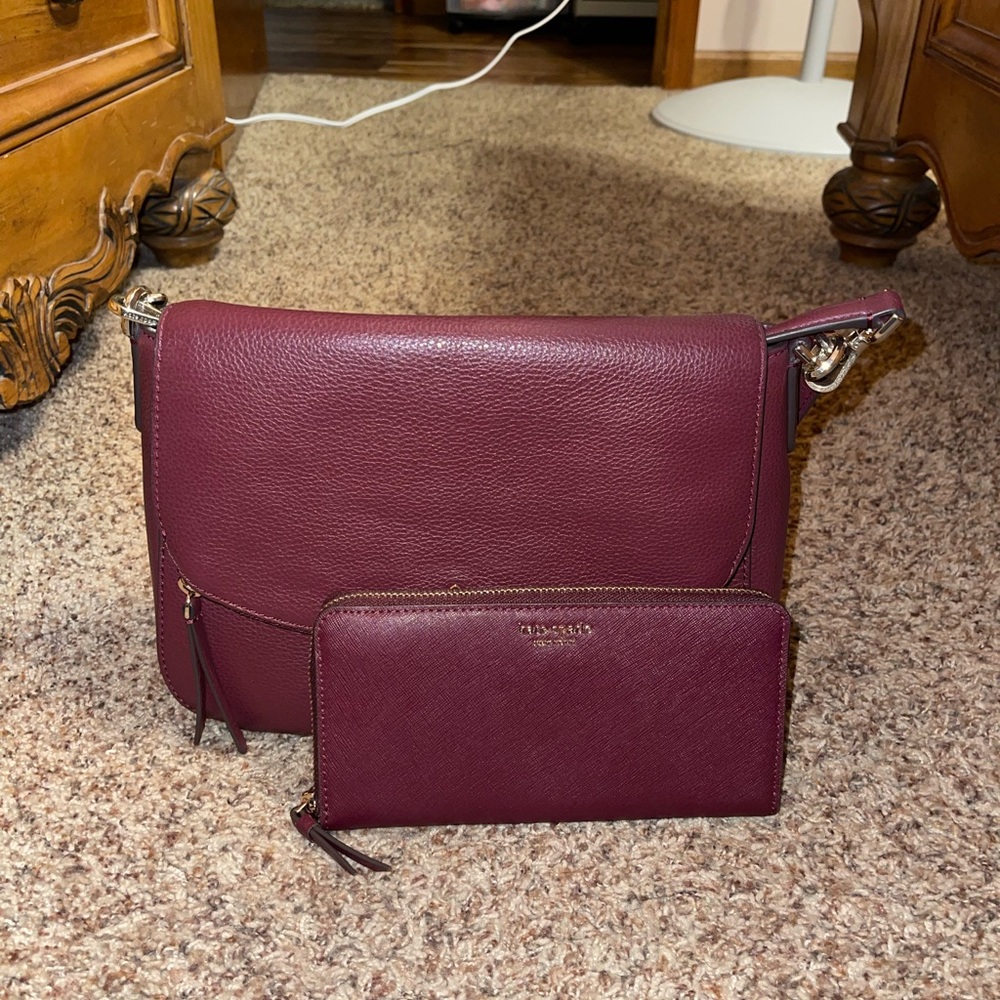Kate spade purse and matching wallet